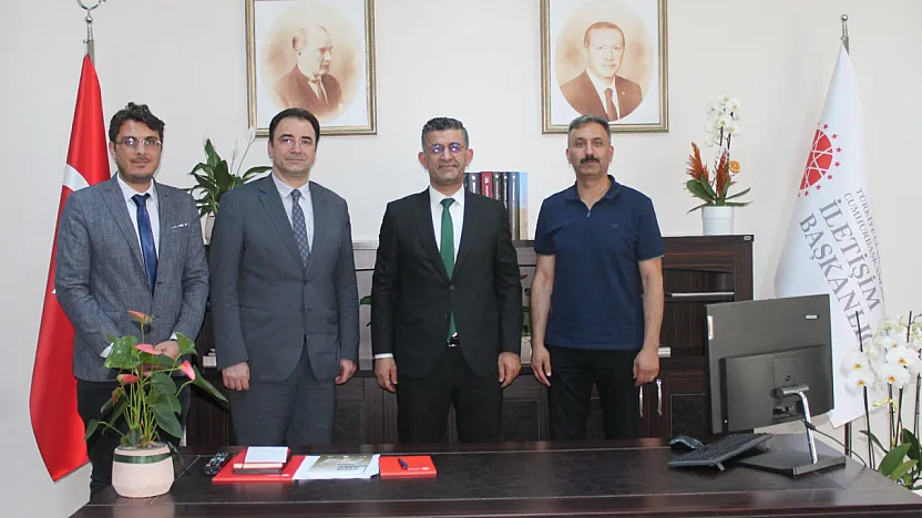 Kocatepe'den Bölge Müdürü Ömer Süt'e 'Hayırlı Olsun' ziyareti