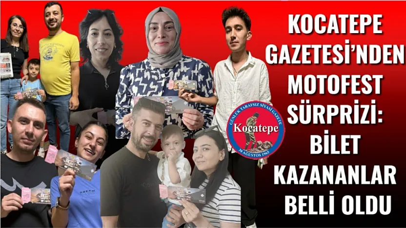 Kocatepe Gazetesi'nden MotoFest Sürprizi: Bilet Kazananlar Belli Oldu