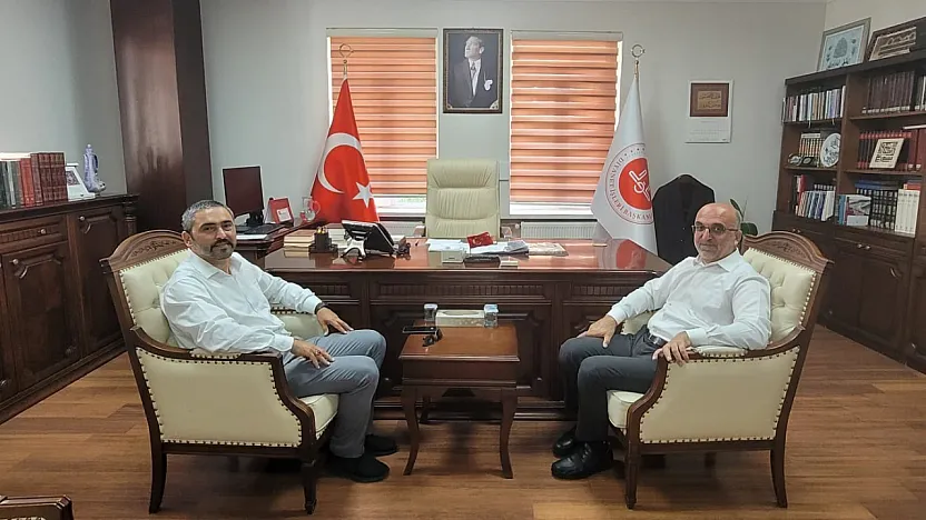Komisyon Başkanından, Müftü İmamoğlu'na Ziyaret