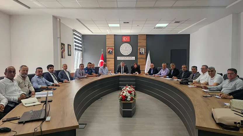 LGS Öncesi Afyon'da Son Üst Düzey Toplantı Yapıldı