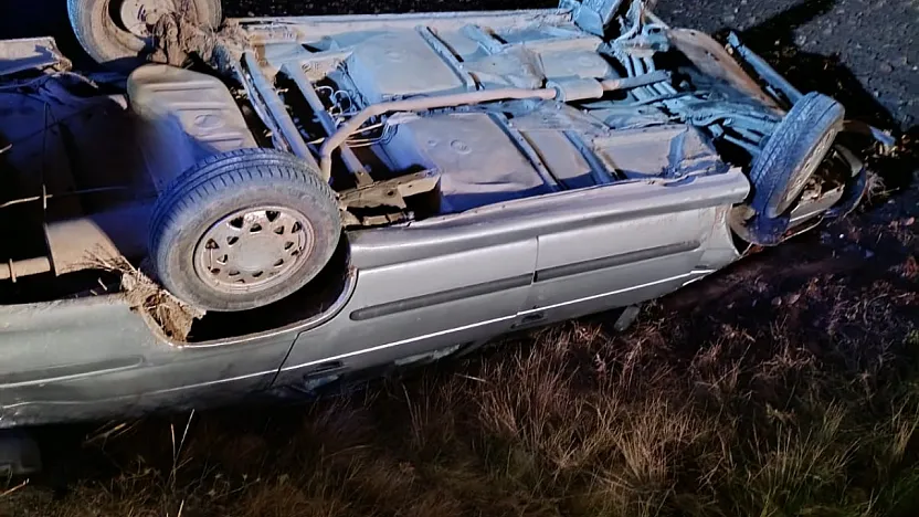 Metrelerce Sürüklenen Otomobilden Sağ Çıktı!