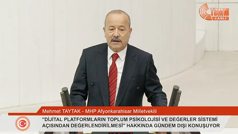 MHP Milletvekili Taytak: Sosyal Medya Milli Güvenlik Meselesidir