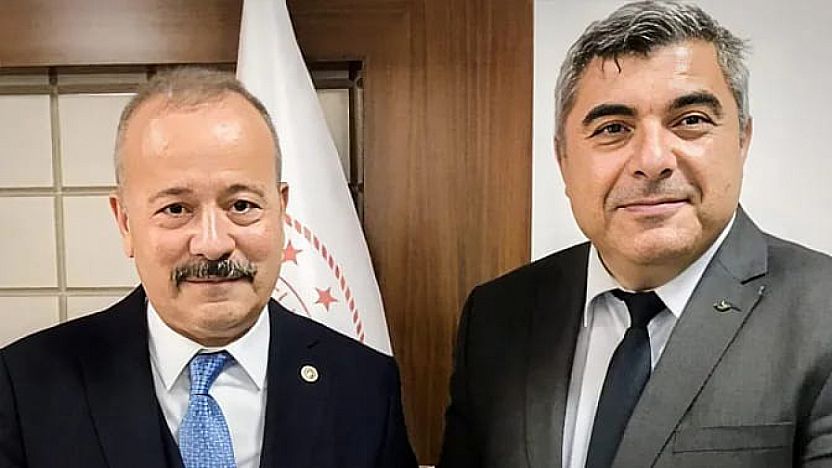 Milletvekili Taytak'tan Müdür Sünnetci'ye Tebrik