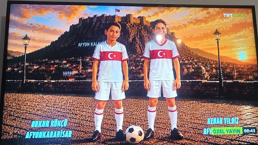 Milli Takım'ın Tanıtımında Afyon Gururu