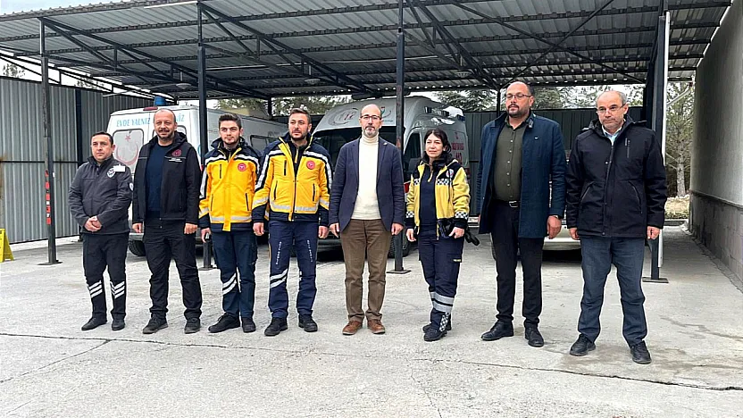 Müdür Öztürk, Bayat'ta Sağlık Çalışanlarıyla Görüştü