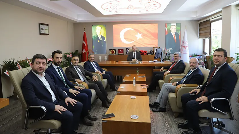 Müdür Öztürk, Hayırlı Olsun Ziyaretlerini Kabul Ediyor