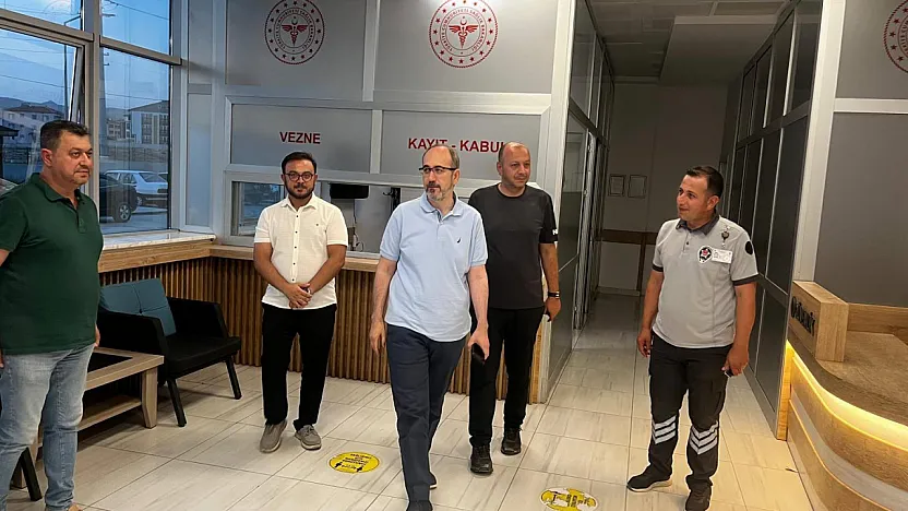 Müdür Öztürk'ten Karamehmet Devlet Hastanesine Ziyaret