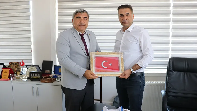 Müdür Sünnetci'den, Müdür Gezer'e Teşekkür Ziyareti