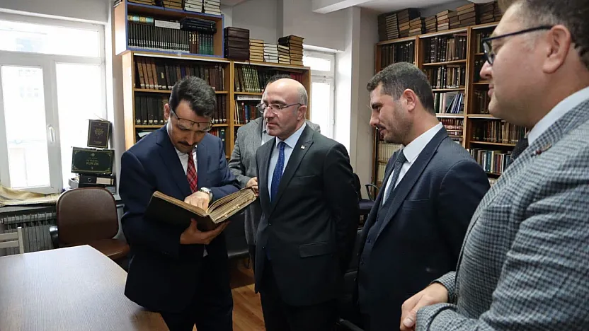Müftü Çelik, Birim Çalışanlarını Ziyaret Etti