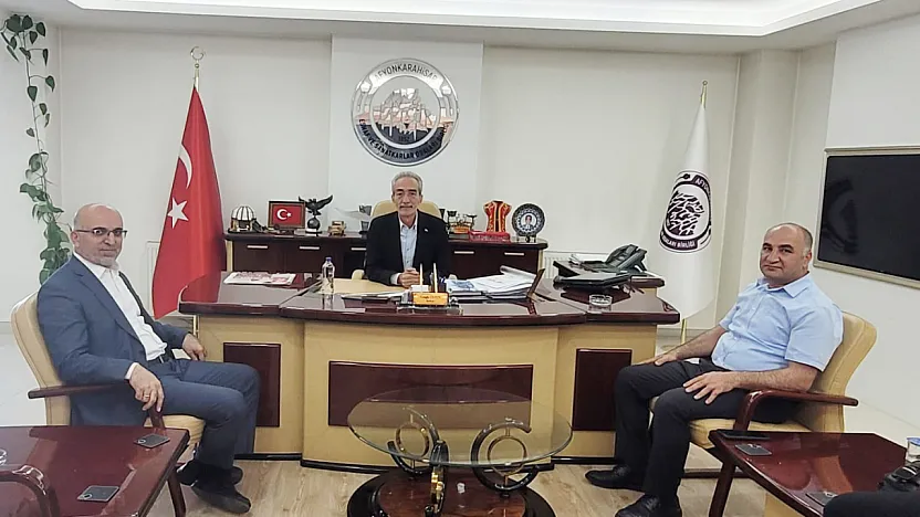 Müftü İmamoğlu, Başkan Üstün'e Taziyelerini İletti