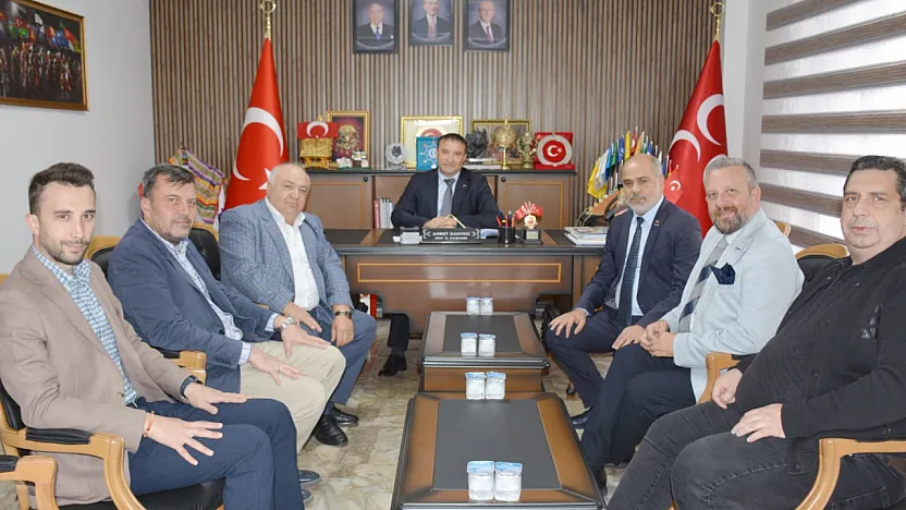 MÜSİAD Afyon Şubesi'nden MHP'ye ziyaret