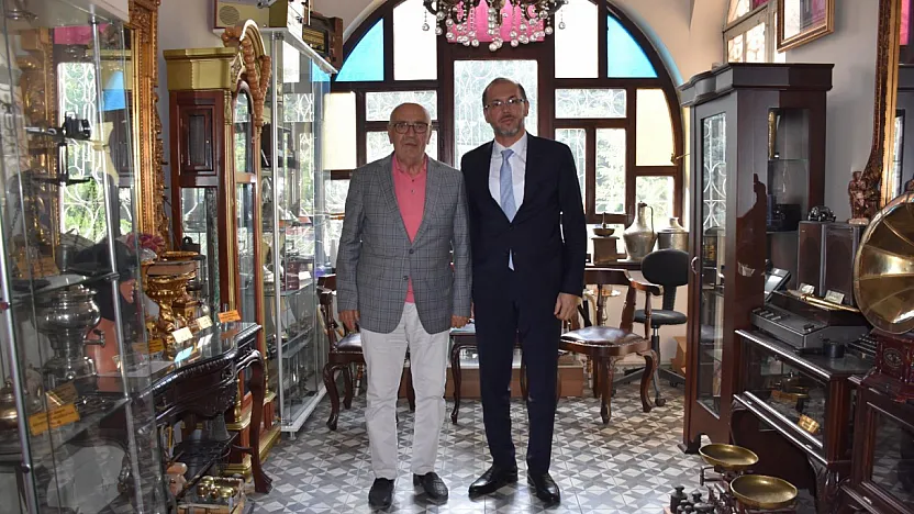Okumuş'tan Kırlıoğlu'na Ziyaret