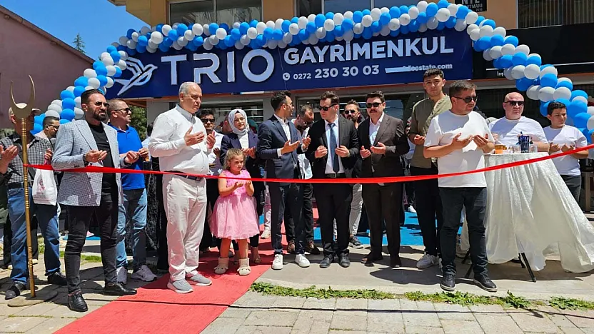 Önce Afyon, Sonra Türkiye, Sonra Dünya TRIO Gayrimenkul Büyük Hedeflerle Açıldı