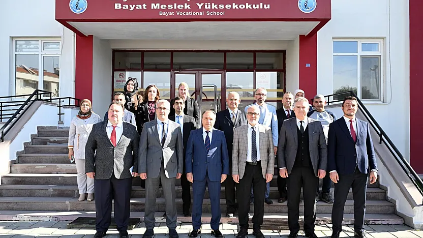 Rektör Karakaş, 2 MYO'da İncelemelerde Bulundu