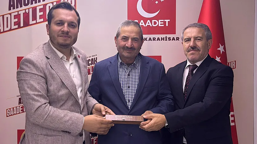 Saadet Partisi Afyon'da Kimler Ödül Aldı?