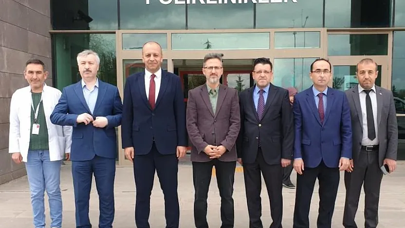 Sağlık Yöneticileri Şuhut Devlet Hastanesini İnceledi