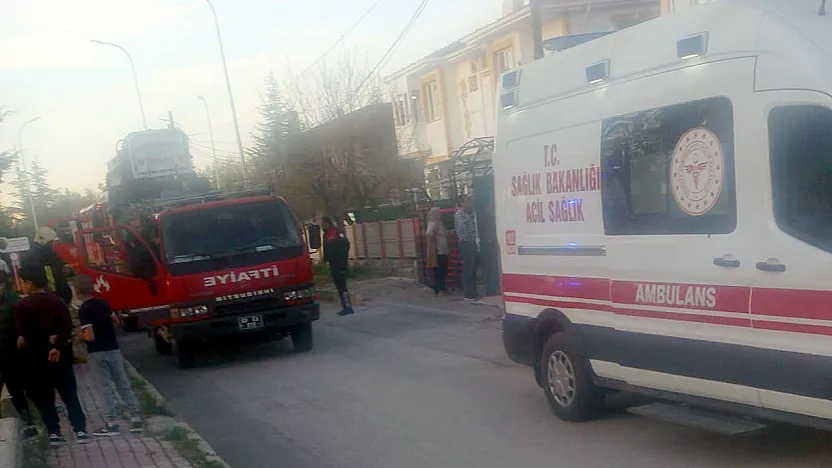 Şarjda Bırakılan Elektrikli Bisiklet Yangın Çıkardı