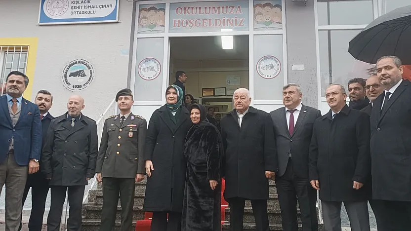 Şehidimizin İsminin Verildiği Okulda Vali Yiğitbaşı'ndan Duygusal Konuşma