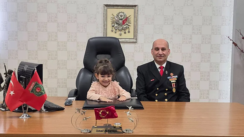 Şehit Kızı, 23 Nisan'da En Anlamlı Makamda