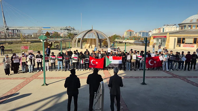 Sudan Halkına Destek İçin Toplandılar