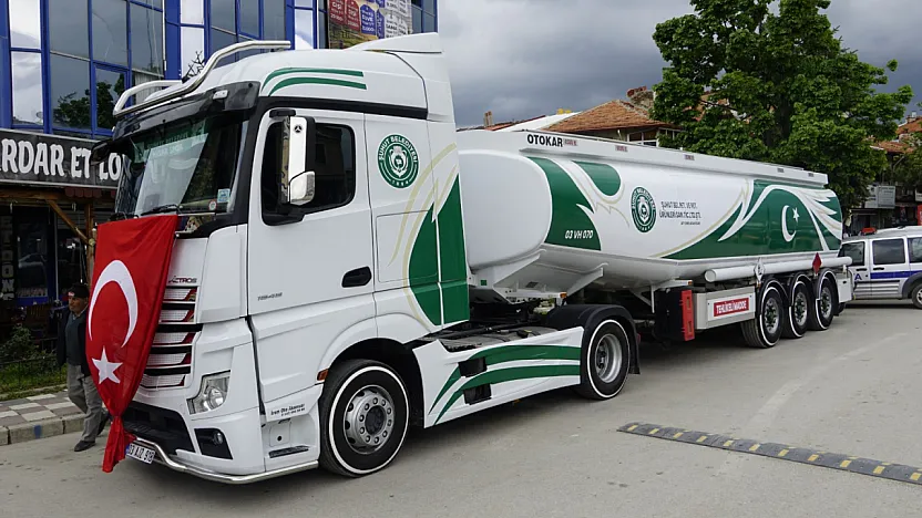 Şuhut Belediyesi'ne Dev Tanker