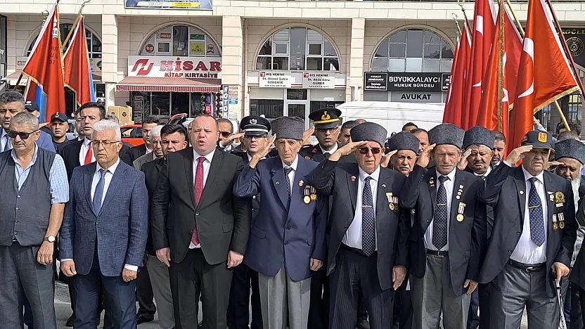 Şuhut'ta 19 Eylül Gaziler Günü Törenle Kutlandı