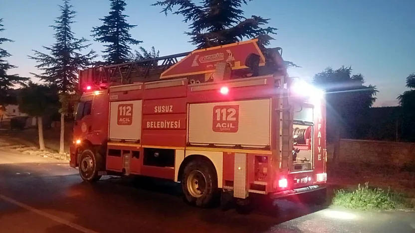 Susuz Güzelimdağı'nda Alevlerle Mücadele