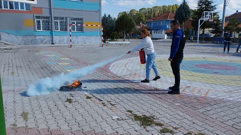 Tatbikat Başarılı... Öğrencilere Tam Not
