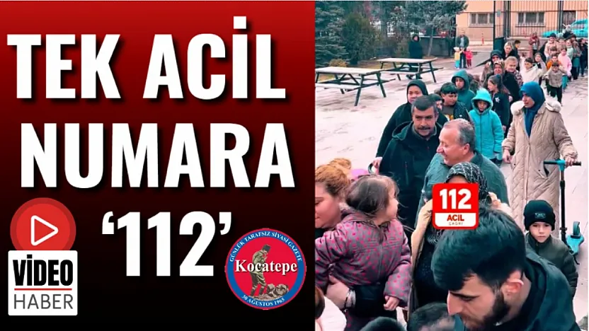 Tek Acil Numara '112'