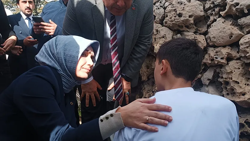 Törende fenalaşan öğrenciye Devlet Ana şefkati