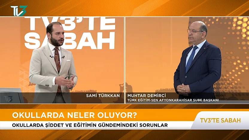 Türk Eğitim-Sen Afyonkarahisar Şube Başkanı Muhtar Demirci 'Okullarda Güvenlik Çalışanı Şart'