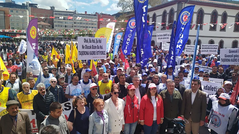 Türk-İş'ten 1 Mayıs'ta Filistin Kararlılığı