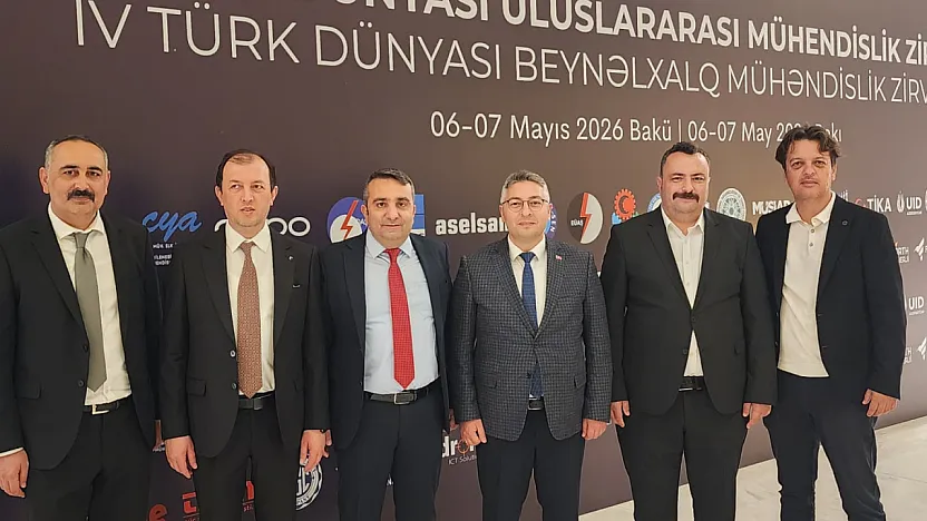 Türk Mühendislerin Bakü Zirvesinde Afyonkarahisar'da Temsil Edildi