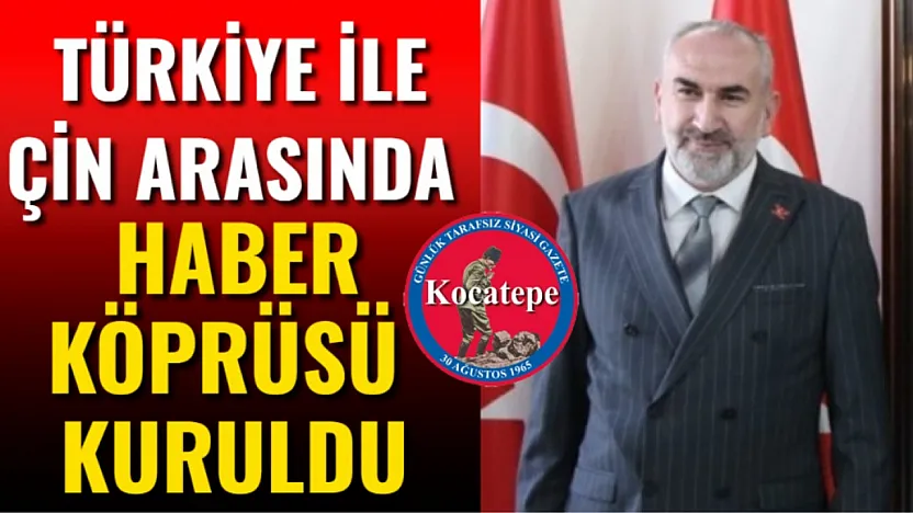 Türkiye ile Çin arasında haber köprüsü kuruldu