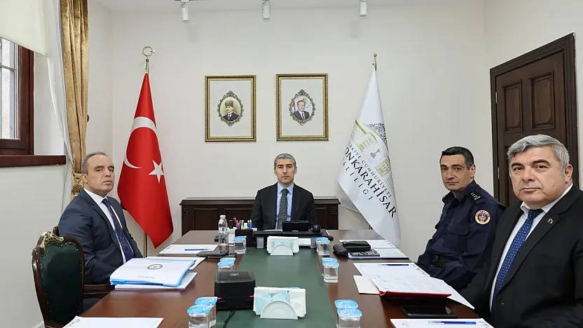 Vali Aktaş, İçişleri Ve Milli Eğitim Bakanları İle Toplantıya Katıldı