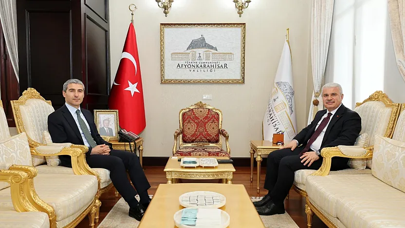 Vali Aktaş, Vali Akın İle Görüştü