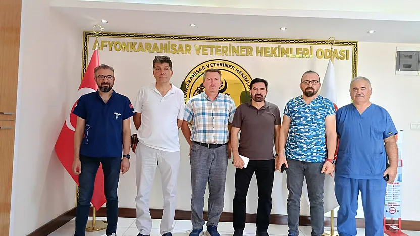 Veteriner Hekimler Odasında Başkan Ve Başkan Adayı Buluştu