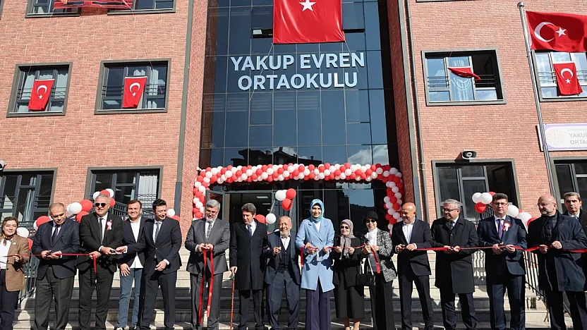 Yakup Evren Ortaokulu Törenle Açıldı