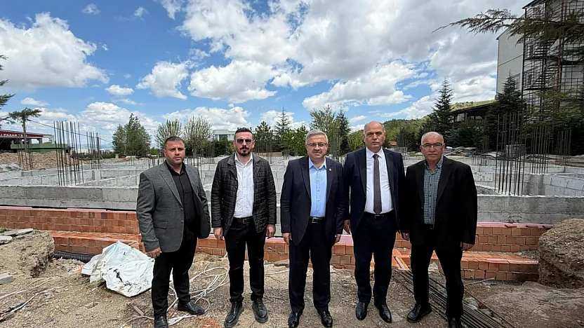 Yurdunuseven, Erkmen'de Sağlık Ocağı İnşaatını İnceledi