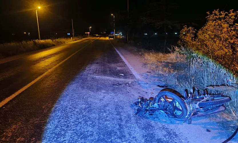 17 Yaşındaki Motosiklet Sürücüsü Kazada Hayatını Kaybetti
