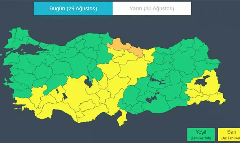 26 İl İçin Uyarı! Sel Ve Su Baskınlarına Dikkat