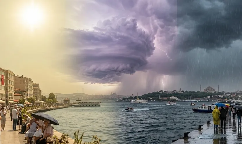 5 Günlük Hava Haritası Değişiyor: Sıcaklıklar Düşecek, Sağanaklar Geliyor