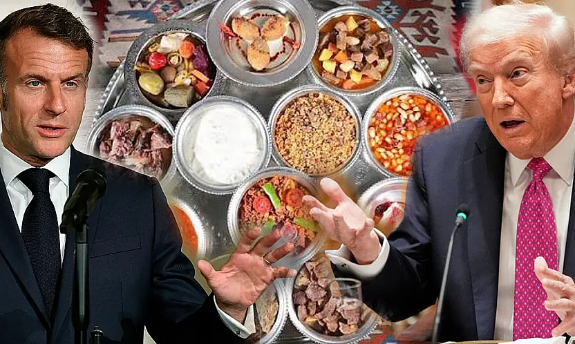 ABD Başkanı Tarifini Sordu, Fransa Cumhurbaşkanı Restoran Açılmasını İstedi