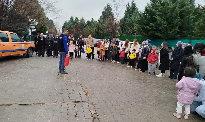 AFAD'dan Özel Eğitim Ve Rehabilitasyon Merkezinde Tatbikat