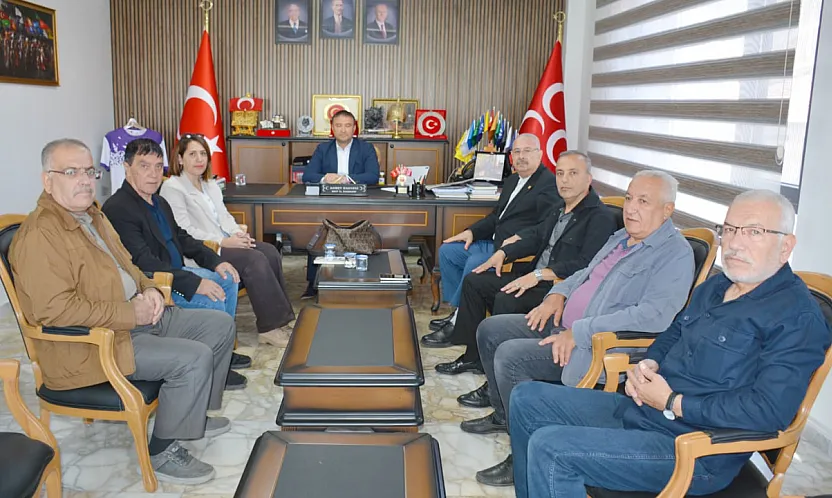 AFYAŞAD'dan Kahveci'ye Tebrik Ziyareti