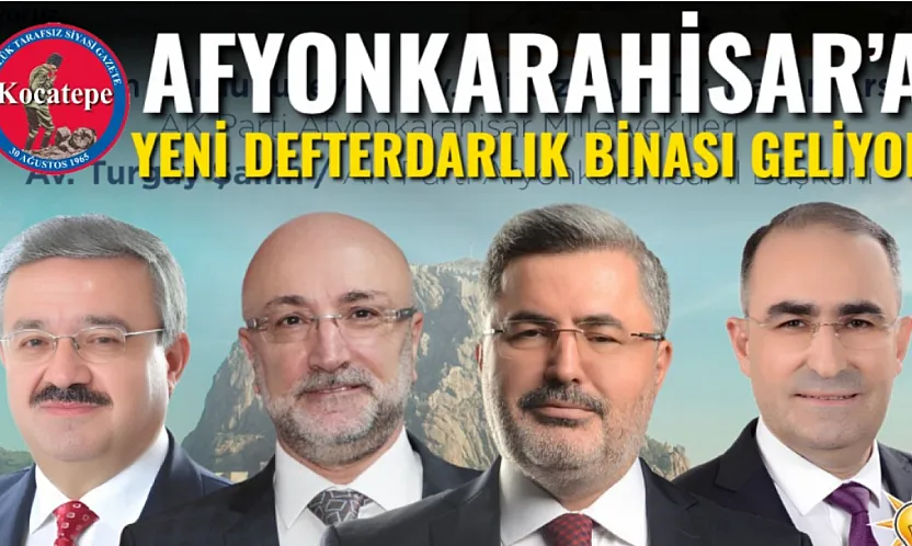 Afyon'a Yeni Defterdarlık Binası Geliyor