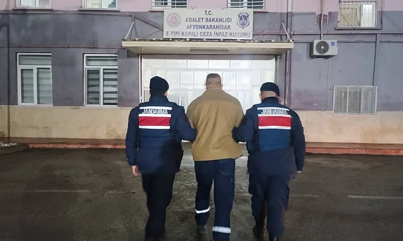 Afyon'da 30 Yıl Cezası Olan Mahkûm Yakalandı