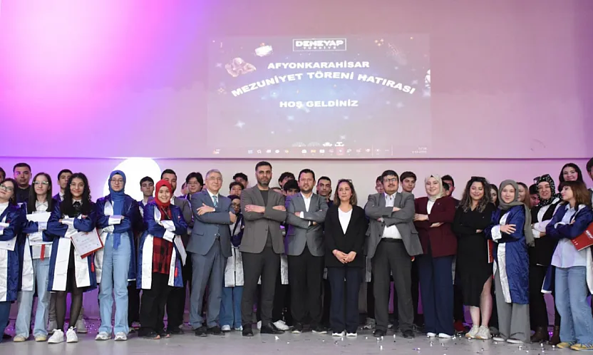 Afyon'da 53 öğrenci, denedi ve yaptı