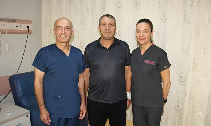 Afyon'da Aort Damarına Kapalı Müdahale