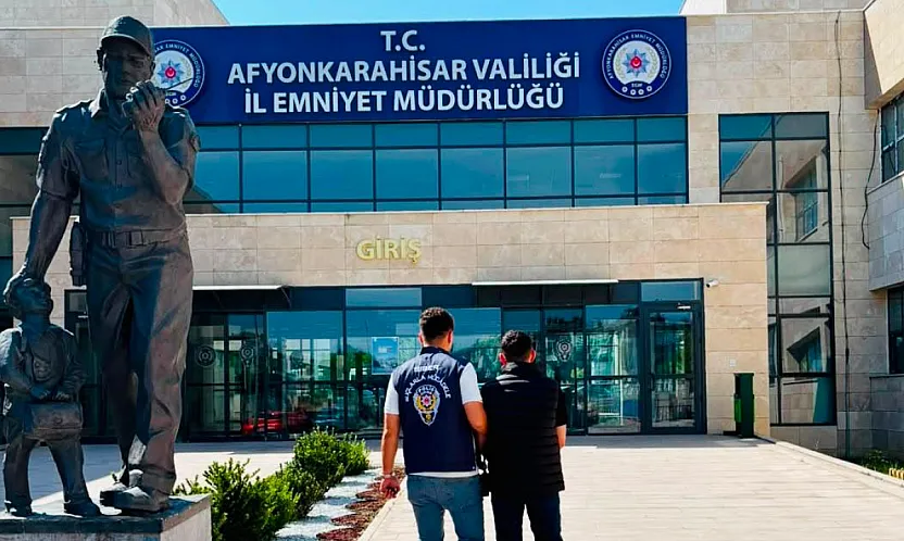 Afyon'da Aranan Hükümlü Yakayı Ele Verdi